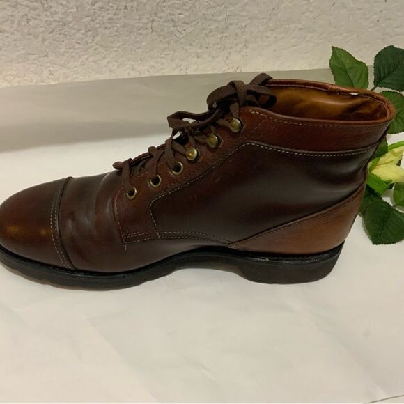 Allen Edmonds Oxford brown Ankle Lace Up Dress Boots Size 8.5 D main image 9